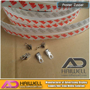 3M Tape Poster Zipper for Scrolling Light Box - Adhaiwell Scrolling Signs