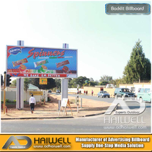 Highway Outdoor Billboard Printing Poster Bulletin Advertisng Structure