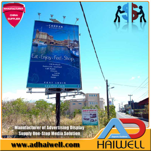 Solar Powered Lights LED Billboards for Outdoor Advertising